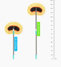 长杆伸缩洗车拖把车刷子洗车蜡拖擦车拖把洗车用清洗用品工具神器