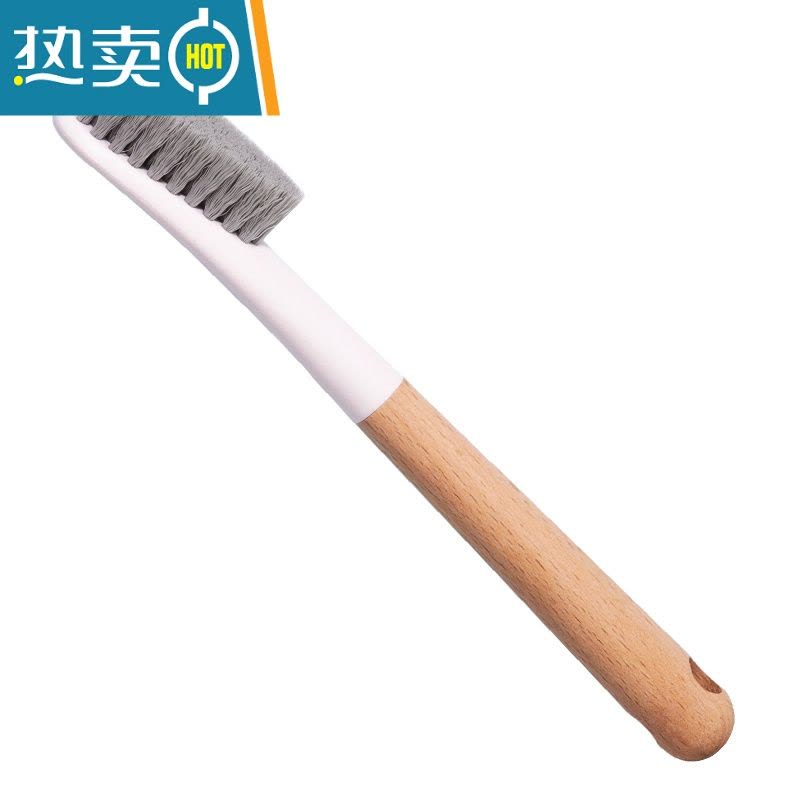 敬平鞋刷子家用刷鞋洗鞋刷器洗衣刷板刷清洗刷软硬毛长柄木柄清洁刷 洗衣刷[手机形状1个]