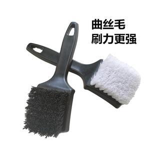 热销汽车轮胎轮毂清洗刷 曲丝发动机清洁毛刷 脚垫清理毛刷定制