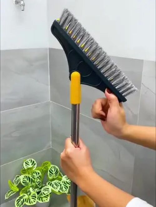 卫生间清洁神器 地缝刷，边边缝缝一网打尽